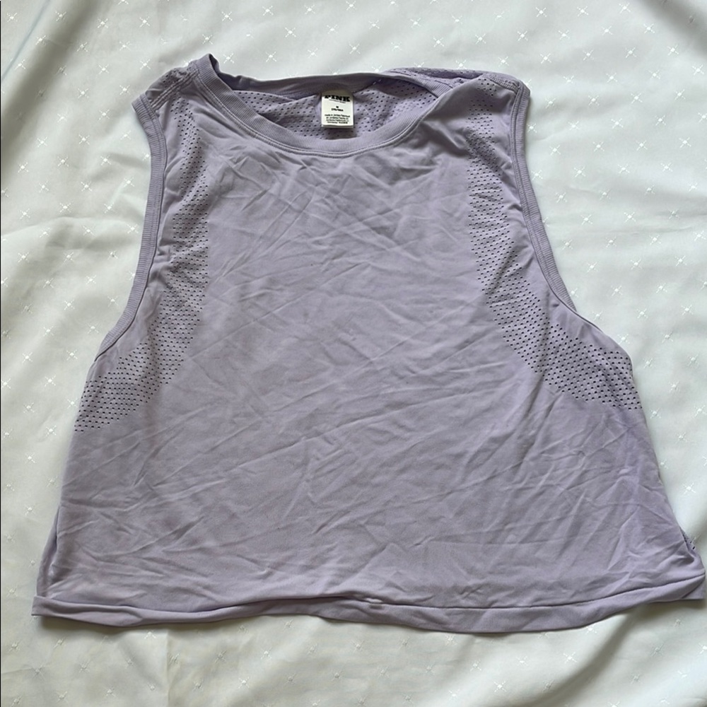 PINK by Victoria’s Secret Lavender Sleeveless Women's WorkoutTop